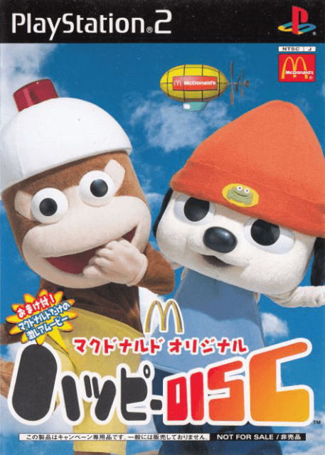 McDonald's Original Happy Disc box art for Playstation 2